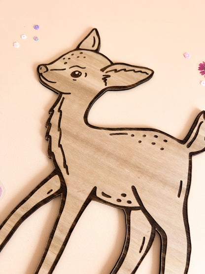 Baby Deer Wall Decor