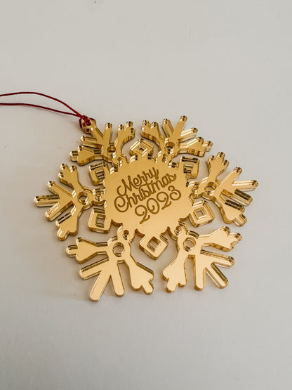 Christmas Snowflake Ornament