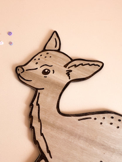 Baby Deer Wall Decor