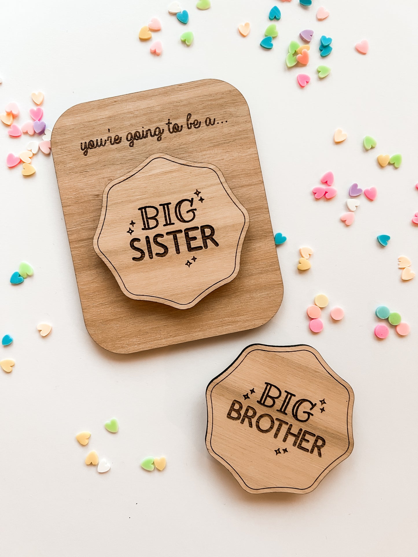 Big Brother / Big Sister Badge Card