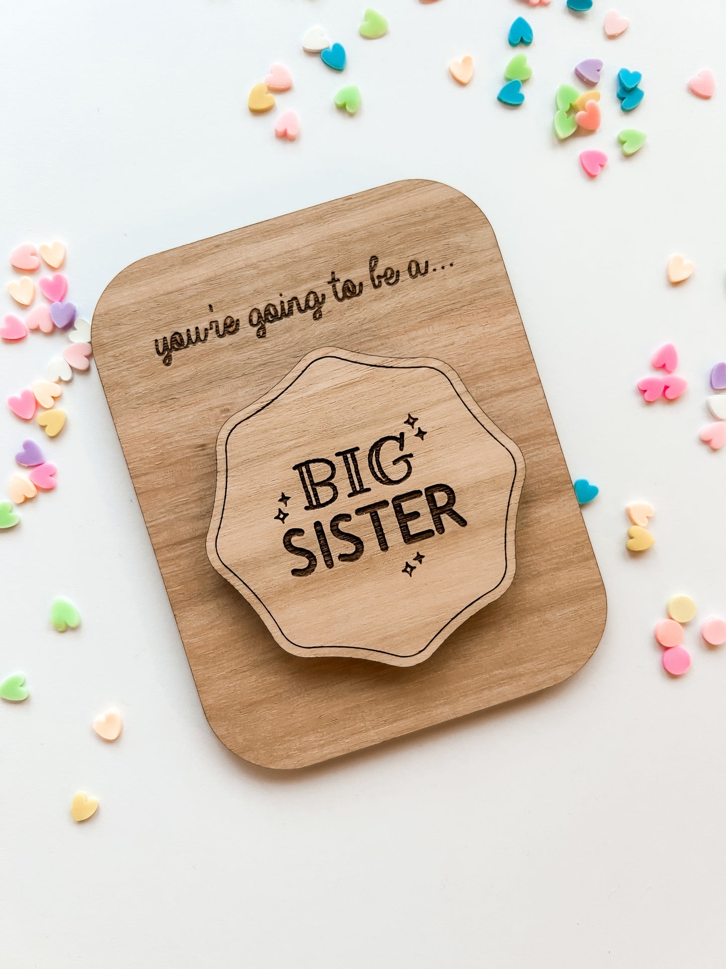 Big Brother / Big Sister Badge Card