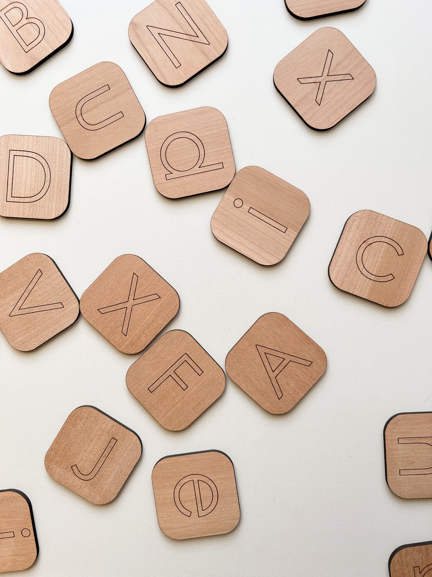 Alphabet Tiles - Single Letters